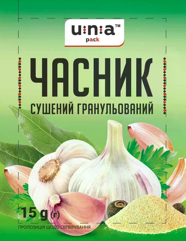 Часник Una pack гранульований 15 г